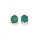 9ct-Emerald-Studs Sale