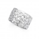 Sterling-Silver-Wide-Open-Holes-Band-Ring Sale