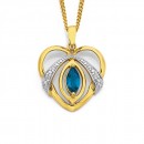 9ct-London-Blue-Topaz-and-Diamond-Heart-Pendant Sale