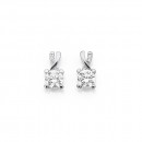 Sterling-Silver-Cubic-Zirconia-Studs Sale