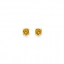 9ct-Citrine-Studs Sale