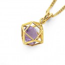 9ct-Amethyst-Prism-Pendant Sale