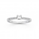 9ct-White-Gold-Diamond-Ring-Total-Diamond-Weight25ct Sale