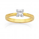 18ct-50ct-Princess-Cut-Diamond-Solitaire-Ring Sale