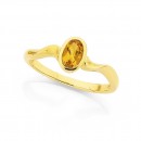 9ct-Citrine-Ring Sale