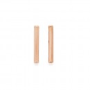 9ct-Rose-Gold-Bar-Stud-Earrings Sale