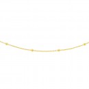 9ct-50cm-Beaded-Fine-Trace-Chain Sale