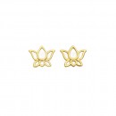 9ct-Lotus-Studs Sale