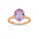 Eliza-9ct-Rose-Gold-Pink-Amethyst-Cocktail-Ring Sale