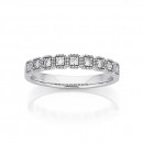 9ct-White-Gold-Art-Deco-Millgrain-Band Sale