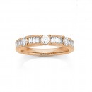 18ct-Rose-Gold-Diamond-Milgrain-Band Sale