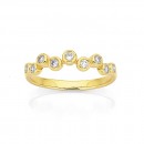 9ct-Diamond-Bubble-Stacker-Ring Sale