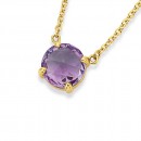 Eliza-9ct-Rose-Cut-Sky-Pink-Amethyst-Necklet Sale