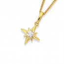 9ct-Diamond-Star-Pendant Sale