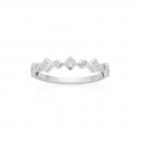 Sterling-Silver-CZ-Geometric-Stacker-Ring Sale