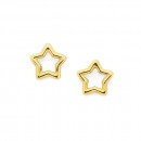 9ct-Mini-Open-Star-Studs Sale