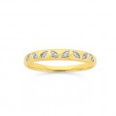 9ct-Gold-Diamond-Angled-Leaf-Design-Band Sale