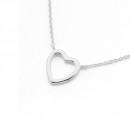 Sterling-Silver-Heart-Necklet Sale