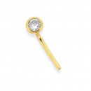 9ct-Gold-25mm-Cubic-Zirconia-Nose-Stud Sale