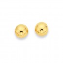 9ct-8mm-Ball-Studs Sale