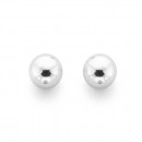 9ct-5mm-White-Gold-Ball-Stud-Earrings Sale
