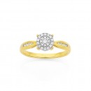 9ct-Diamond-Ring-TDW20ct Sale