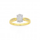 9ct-Diamond-Ring-TDW20ct Sale