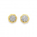 9ct-Diamond-Studs Sale