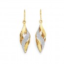 9ct-Gold-on-Silver-Stardust-Drop-Earrings Sale