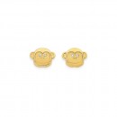 9ct-CZ-Monkey-Studs Sale