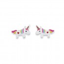 Sterling-Silver-Enamel-Unicorn-Studs Sale