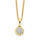 9ct-Diamond-Pendant Sale