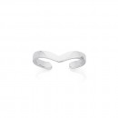 Sterling-Silver-Chevron-Toe-Ring Sale