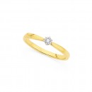 9ct-Diamond-Solitaire-Ring Sale