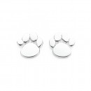 Sterling-Silver-Paw-Print-Studs Sale