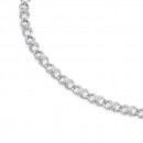 9ct-White-Gold-Diamond-Infinity-Bracelet Sale