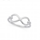 Sterling-Silver-Infinity-Ring-Size-M Sale