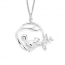 Sterling-Silver-Squirrel-Acorn-Pendant Sale