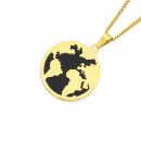 9ct-Onyx-World-Map-Pendant Sale