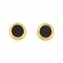 9ct-Onyx-Studs Sale