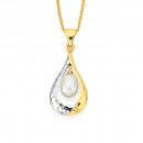 9ct-Freshwater-Pearl-Pendant Sale