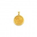 22ct-Half-Sovereign-Coin-in-9ct-Pendant Sale