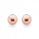 9ct-Rose-Gold-6mm-Ball-Studs Sale