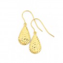 9ct-Pear-Drop-Earrings Sale