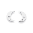 Sterling-Silver-Moon-Studs Sale