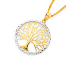 9ct-Two-Tone-Tree-of-Life-Pendant Sale