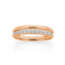 9ct-Rose-Gold-Diamond-Ring Sale