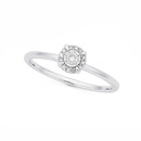 9ct-White-Gold-Diamond-Ring Sale