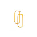 9ct-Paperclip-Style-Hoops Sale