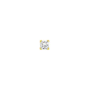 9ct-6mm-Square-Cubic-Zirconia-Single-Stud-Earring Sale